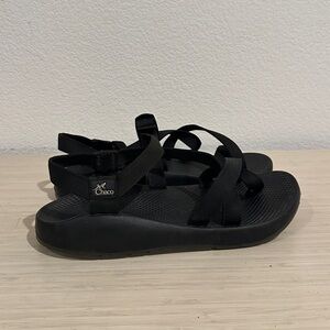 Chaco Z/2 Classic Sandals Mens 11 Black Strappy Sport Hiking Outdoor Trail Open